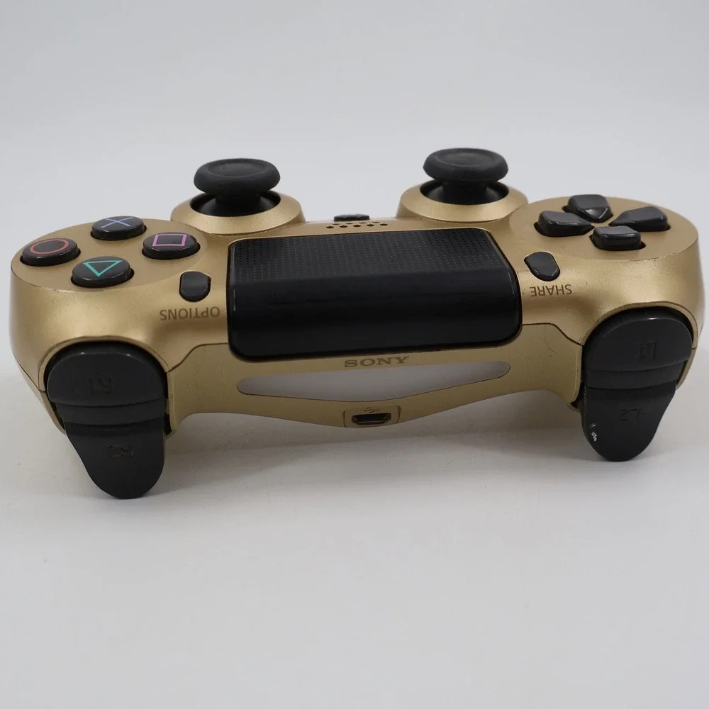 Sony DualShock 4 Wireless Controller PS4 Gold CUH-ZCT2U Metallic Remote
